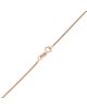 Fancy Oval Morganite and Diamond Halo Enhancer Pendant on Foxtail Chain Necklace